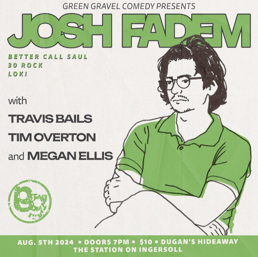 First Josh Fadem Solo Show in Iowa